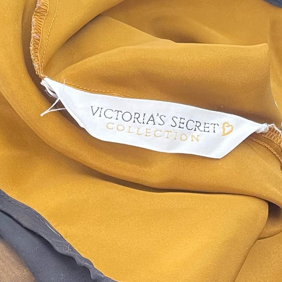 VTG Y2K 90’s Victoria’s Secret Mesh & Satin High Low Slip Dress - Picture 9 of 12